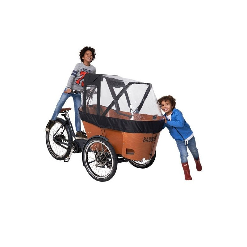 Babboe Carve / Flow Rain Tent incl. Frame Set – Weather Protection for Cargo Box
