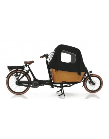 Vélo cargo électrique Vogue Carry 2 Marron - Bafang